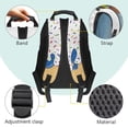 thumbnail image 4 of Yuyamidu Funny Baseball Kids Backpack for Kids 5-9, School Bookbag with Smooth Zippers, Lightweight Shoulder Bag for Elementary Students, 4 of 7