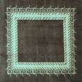 thumbnail image 1 of Ahgly Company Indoor Square Persian Light Blue Traditional Area Rugs, 3' Square, 1 of 4