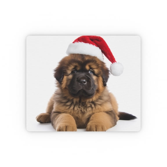 DistinctInk Mouse Pad - 1/4" Foam Rubber - Tibetan Mastiff Puppy