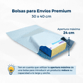 thumbnail image 3 of Bolsas Para Envío Premium Para Paquetes 30x40 200pz, 3 of 3