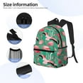 thumbnail image 4 of Fotbe Tropical Flamingo Lightweight Casual Laptop Backpack for Men and Women, Daily use Waterproof backpack, Backpack for College, 4 of 7