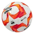 thumbnail image 3 of Voit FIFA Quality Soccer Ball, White with Red Orange Design, Professional League Size 5, Liga MX Aereus, 3 of 4