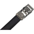 thumbnail image 5 of Marshal Men's Genuine Leather Ratchet Dress Belt With Automatic Buckle Black Buckle8, 56", 5 of 9