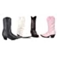 thumbnail image 3 of Ellie Shoes E-185-Rodeo 1 Talon Bottine Enfant P / Blanc, 3 of 4