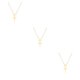 thumbnail image 1 of Collar de la amistad ajustable Minnieouse dorado, 1 of 6