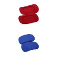 thumbnail image 1 of Sillas para Computadora perfecl 2 Pares Reposabrazos Poliéster Rojo Azul, 1 of 8