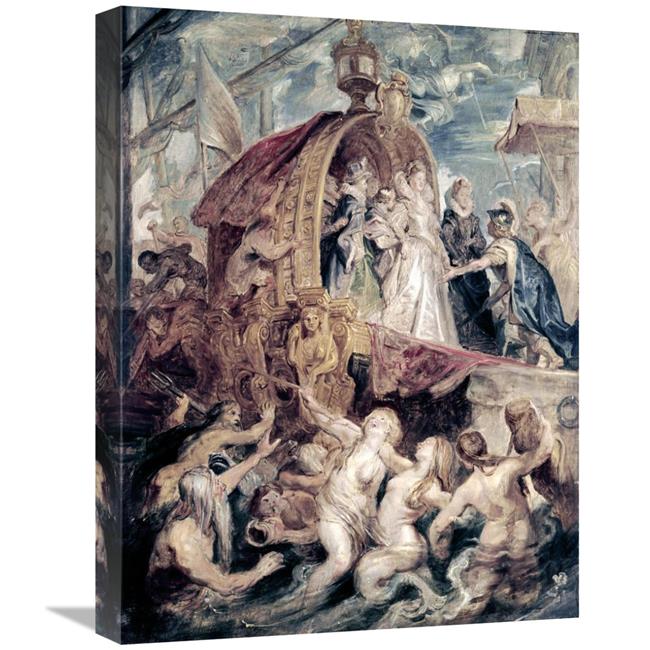 Przybycie Marii Medycejskiej Do Marsylii 22 in. Marie De Medici Arrives in Marseilles Art Print - Peter Paul
