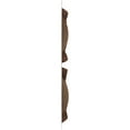 thumbnail image 3 of Ekena Millwork 19 5/8"W x 19 5/8"H York EnduraWall Decorative 3D Wall Panel, Universal Aged Metallic Rust (Covers 2.67 Sq. Ft.), 3 of 6