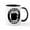 White/Black Inside, variant on CafePress - Coffee Snob - 11 oz Ceramic Mug - Novelty Coffee Tea Cup