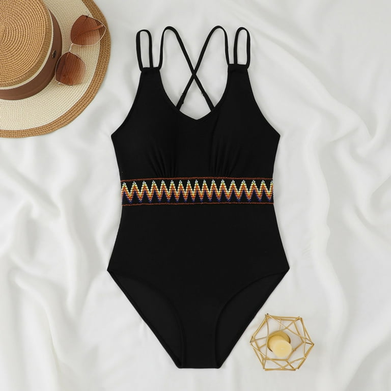 Awdenio Modlily Swimsuits for Women Swimsuit Ruffle Tummy