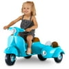 Kid Trax 6V Battery Powered Scooter with Side Car, Blue