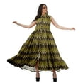 thumbnail image 3 of Moomaya Robe d'Été Sans Manches Chemise à Boutons Tenues Décontractées Femmes Grande Taille, 3 of 4