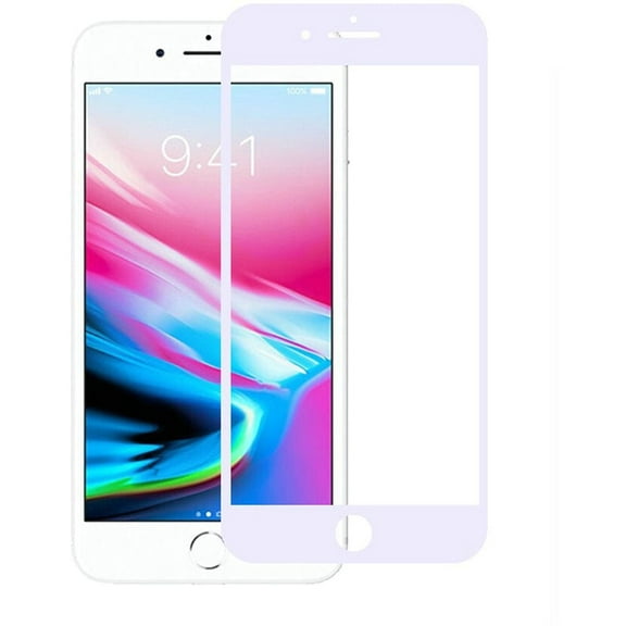 GSA Tempered Glass For iPhone SE (2020-22)/8/7/6/6s - White