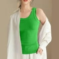 thumbnail image 4 of Women Sleeveless Crop Tops Plus Size, Cotton T Shirts Loose Short Sleeve Tunic Tops for Women XS Womens Summer Tops 2022 Casual Dressy Short Sleeve Hide Belly Tunic 2026 Summer, 4 of 6