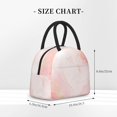 thumbnail image 2 of Disketp Marble Bolsa Térmica para Almuerzo, Lonchera con Abertura Amplia y Gran Capacidad, Organizador Reutilizable para Mujeres, Hombres y Adultos, 2 of 6