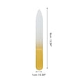 thumbnail image 4 of Unique Bargains 5 Pcs Double-sided Glass Nail Files Yellow, 4 of 7