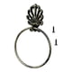 thumbnail image 3 of Toallero con aros para colgar toallas, organizador vintage de pared para decoración del hogar, accesorios de baño de estilo rústico, para hotel o, 3 of 7
