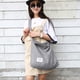thumbnail image 2 of Bolso de lona artístico moderno para mujer, sencillo, de gran capacidad, portátil, bandolera de hombro, bolso de lona retro combinable, 2 of 6
