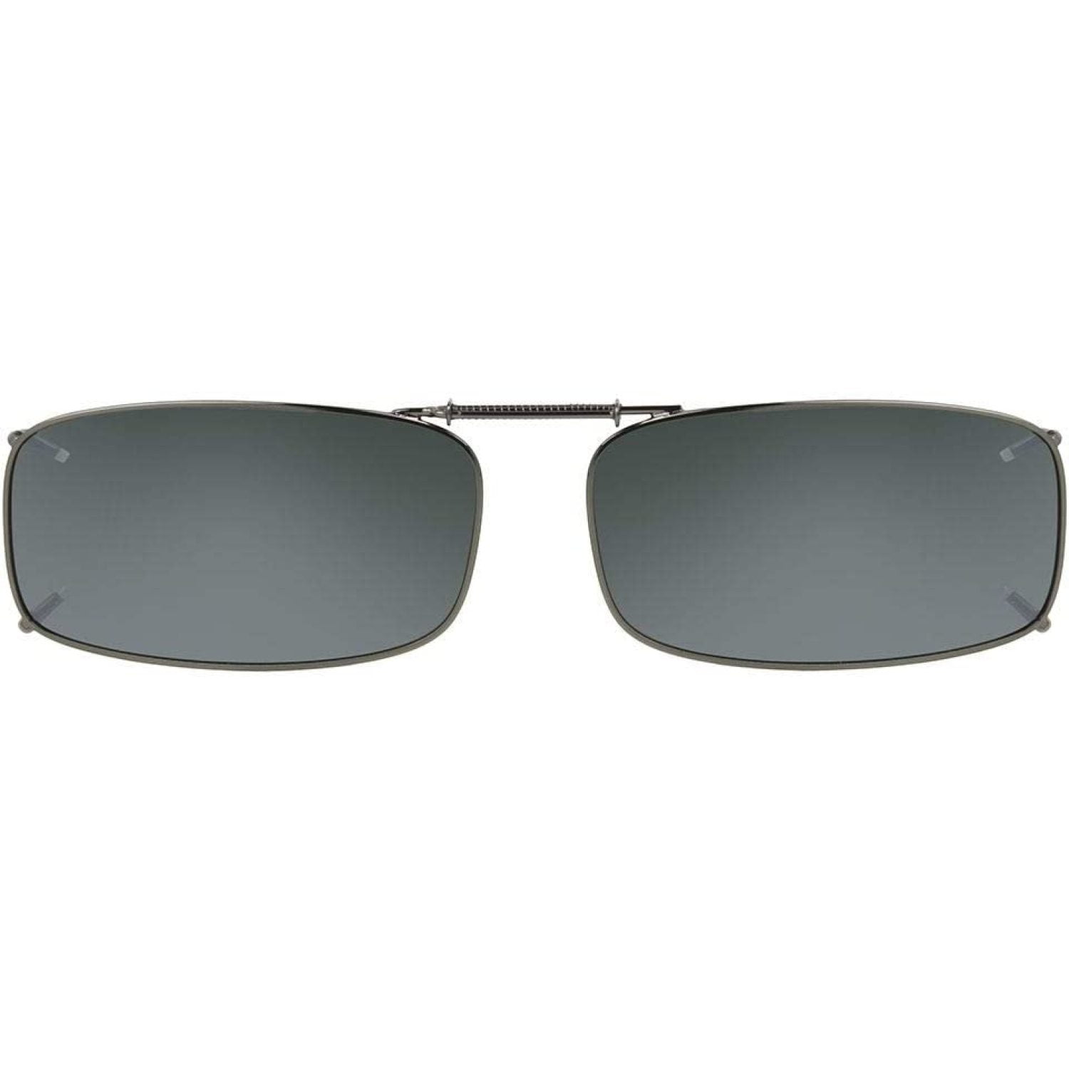 Solar Shield Clipon Polarized Sunglasses Size 54 Rec 8 Black Full