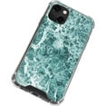 thumbnail image 3 of Skinit Marble Crushed Turquoise iPhone 13 Mini Clear Case, 3 of 4