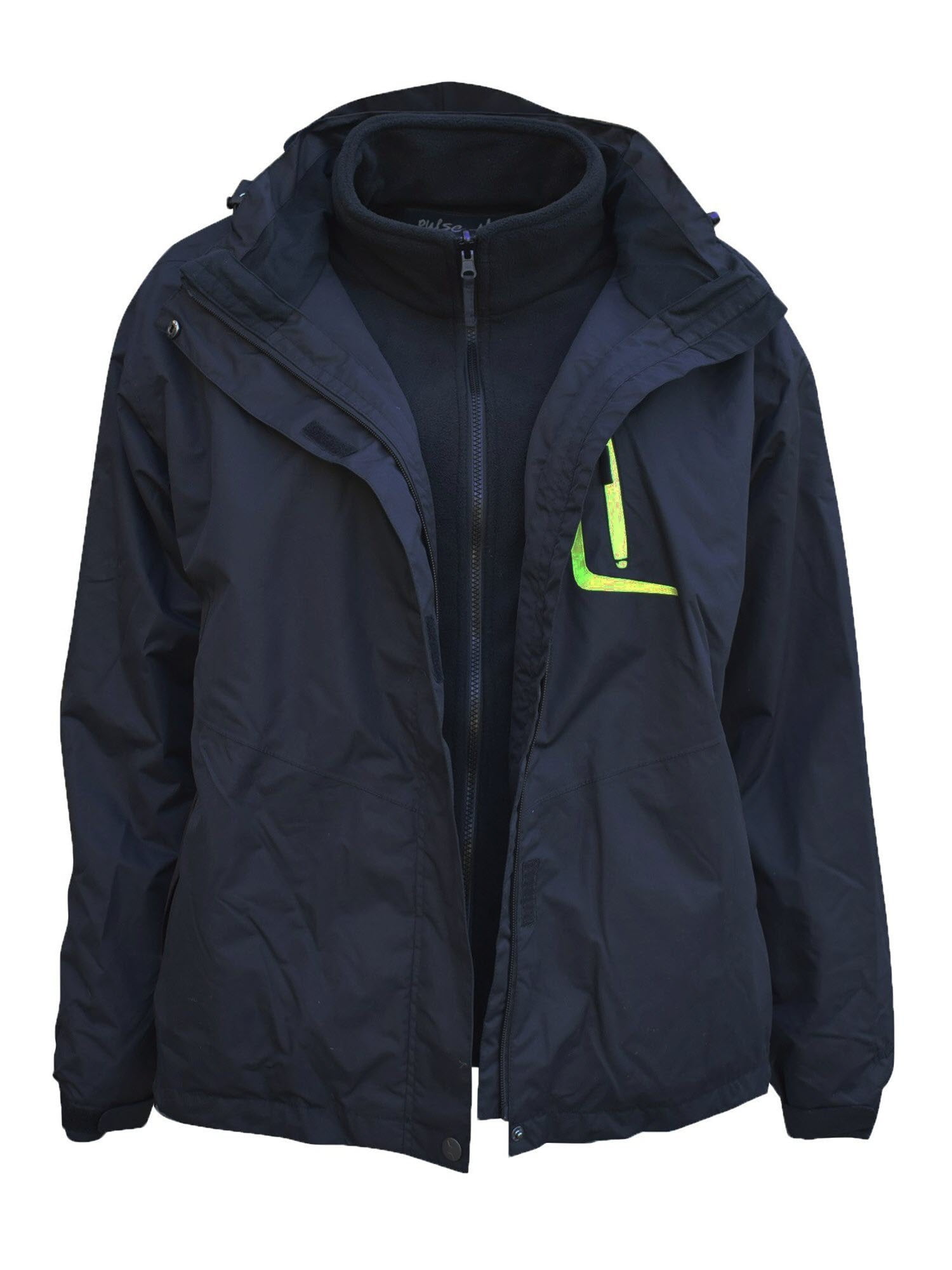 plus size womens snow jacket