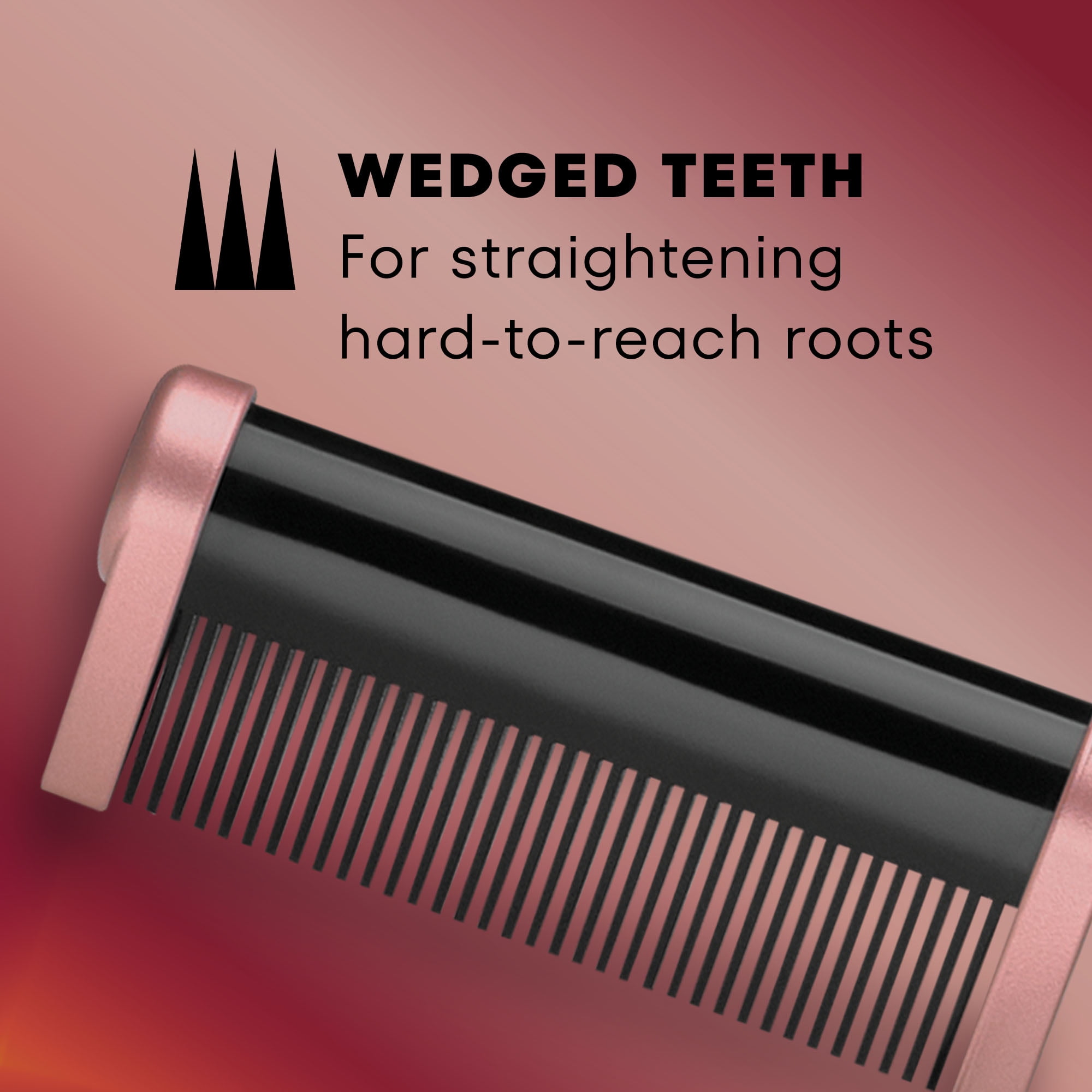 Gold N Hot Professional Ceramic Pressing and Styling Comb Black Walmart