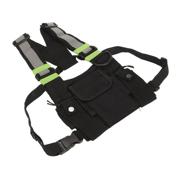 Chest Pack, Oxford Cloth Shoulder Strap Sturdy Harness Chest Rig Bag
