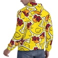 thumbnail image 3 of Hoodies for Men - Duck with Star Sunglasses Long Sleeve Comfrt Men'S Fashion Hoodies & Sweatshirts, Sweatshirts for Men Hoodies Pullover Clothing Clothes with Pouch, 3 of 7