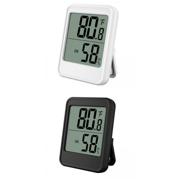Acheter Hydromètre domestique, capteur de température et d'humidité, outil,  Mini thermomètre numérique LCD, hygromètre, température intérieure