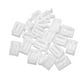 thumbnail image 1 of 20 unids universal coche blanco retenedor panel de consola panel clip sujetador interior, 1 of 1