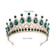 thumbnail image 5 of Tiara nupcial para boda, corona brillante, tocado de diamantes de imitación para desfile, fiesta de cumpleaños, graduación, corona, 5 of 5
