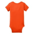thumbnail image 5 of Mafoose Infant Short Sleeve Baby Rib Male Bodysuit Orange 6M, 5 of 5