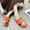 Orange, variant on WILLBEST Womens Platform Slippers Slippers Large Size Four Season Linen Print Slippers Women's Spring and Autumn Home Indoor Couple Linen Cloth Non Cool Slipper