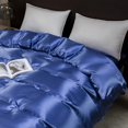 thumbnail image 7 of COM1950s Satin Bedding Duvet Cover King Size,with Hidden Zipper for Easy Access,Soft Silk-Like Feel and All Seasons Comfort,Wrinkle Resistant Luxury Polyester, 7 of 7