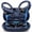 Blue, variant on Bloydek Bluetooth Earbuds Wireless Headphones with Ear Hook, IPX5 Sweatproof Sports Earbuds, LED Display Charging Case, Built-in Mic for Gym Running Workout Black