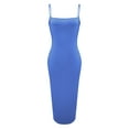 thumbnail image 3 of WILLBEST Faldas Para Mujer Vestido De Primavera Para Mujer Vestido De Tirantes De Seda Color Leche Para Verano, 3 of 3