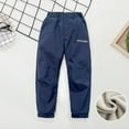 thumbnail image 6 of Girls Hiking Pants Trousers Lined Windproof Boys Athletic Pants Casual Outdoor Pants 4-5 Years Boy Pants, 6 of 7