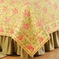 thumbnail image 3 of Splendor Twin Quilt 100% Cotton Lightweight Machine Washable Reversible Bedspread Coverlet, 3 of 3