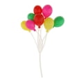 thumbnail image 4 of 1/12 Échelle Maison de Poupée Miniature Coloré Ovale Maison de Poupée Accessoires en Forme de Ballons Décoration Intérieure, 4 of 9