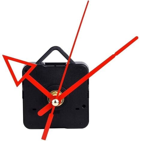 Mecanismo de piezas de reloj de bricolaje, movimiento de reloj Péndulo de cuarzo Kits de movimiento de bricolaje Mecanismo de reloj Mecanismo de movimiento Movimiento de reloj Movimiento rojo