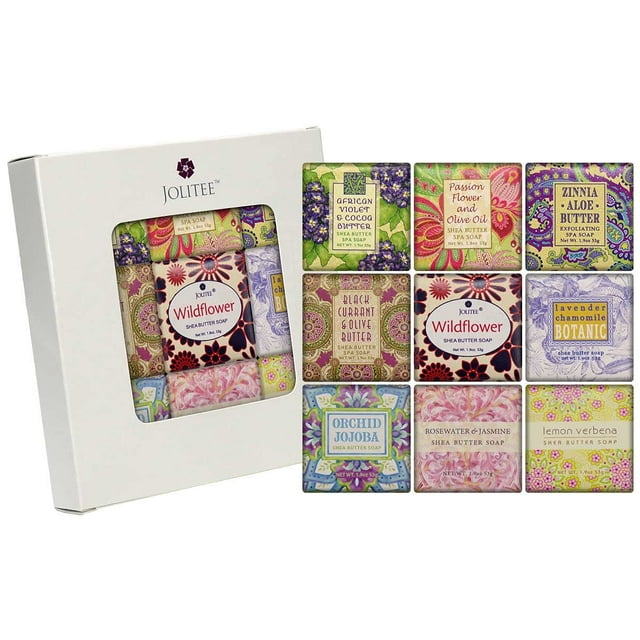 Set de Jabones Jolitee French Milled Botanicals con Aceites Esenciales