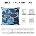 thumbnail image 6 of Acheng Blue Pillow Covers Set of 2, Decorative Couch Pillow Cover for Sofa, Cushion Case for Couch Indoor Outdoor Home Decoration White, 6 of 6