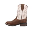 thumbnail image 3 of Roper Girls Monterey Square Toe Cowboy   Mid Calf Boots, 3 of 5