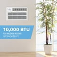thumbnail image 4 of Perfect Aire 10,000 BTU 450 Sq. Ft. Thru-The-Wall Air Conditioner, 4 of 6