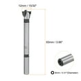 thumbnail image 2 of 2 Pack Forstner Drill Bit 15/32"(12mm) High-Speed Steel Multi-tooth Forstner Bit for Wood Plywood Plastic Drill Tool, 2 of 6