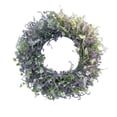 thumbnail image 2 of Ke1Clo Artificial Flower Wreath Spring Summer Decor, Plastic Simulation Garlands for Windows Doors, Wedding Decoration Wreath for Courtyard Farmhouse, 2 of 6