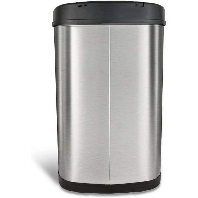 Free Shipping! Nine Stars DZT-50-25 Motion Sensor Trash Can, Large