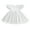 White, variant on Bagilaanoe Girls Formal Dress Puff Sleeve A-line Princess Dresses 4-9T Kids Christmas Dress for Wedding Birthday Party Gown