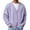 Purple, variant on GSPCLAM Mens Cardigan Sweaters Button Down Waffle Relaxed Sweater Winter Solid Color Long Sleeve Casual Sweater White M