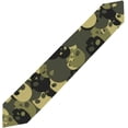 thumbnail image 2 of ColourLife Table Runner Skull Camo Washable Table Cloth Runner for Holiday Home Wedding Table Top Decoration 13x70 Inches, 2 of 3